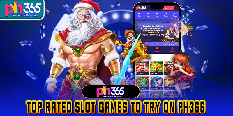 top rated slot games to try on ph365